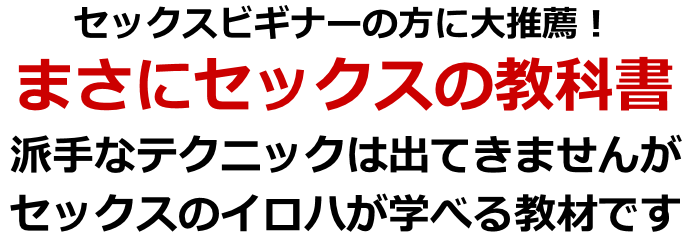 セックスのイロハが学べる教材